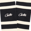 CREAM RETRO SOCKS [BLACK]