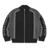 PRECISION KNIT ZIP UP [BLACK]