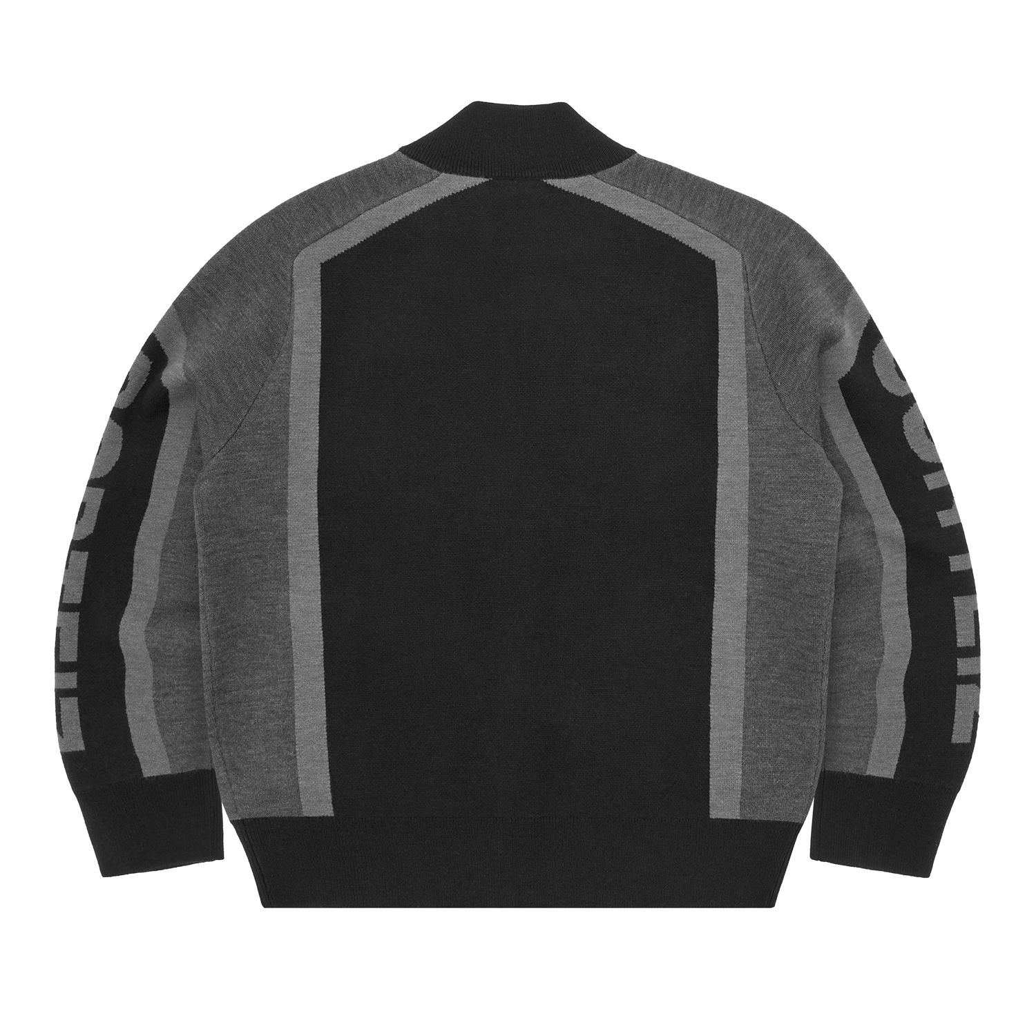 PRECISION KNIT ZIP UP [BLACK]