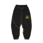ALCATRAZ CONTRAST SWEATPANT [BLACK / YELLOW]