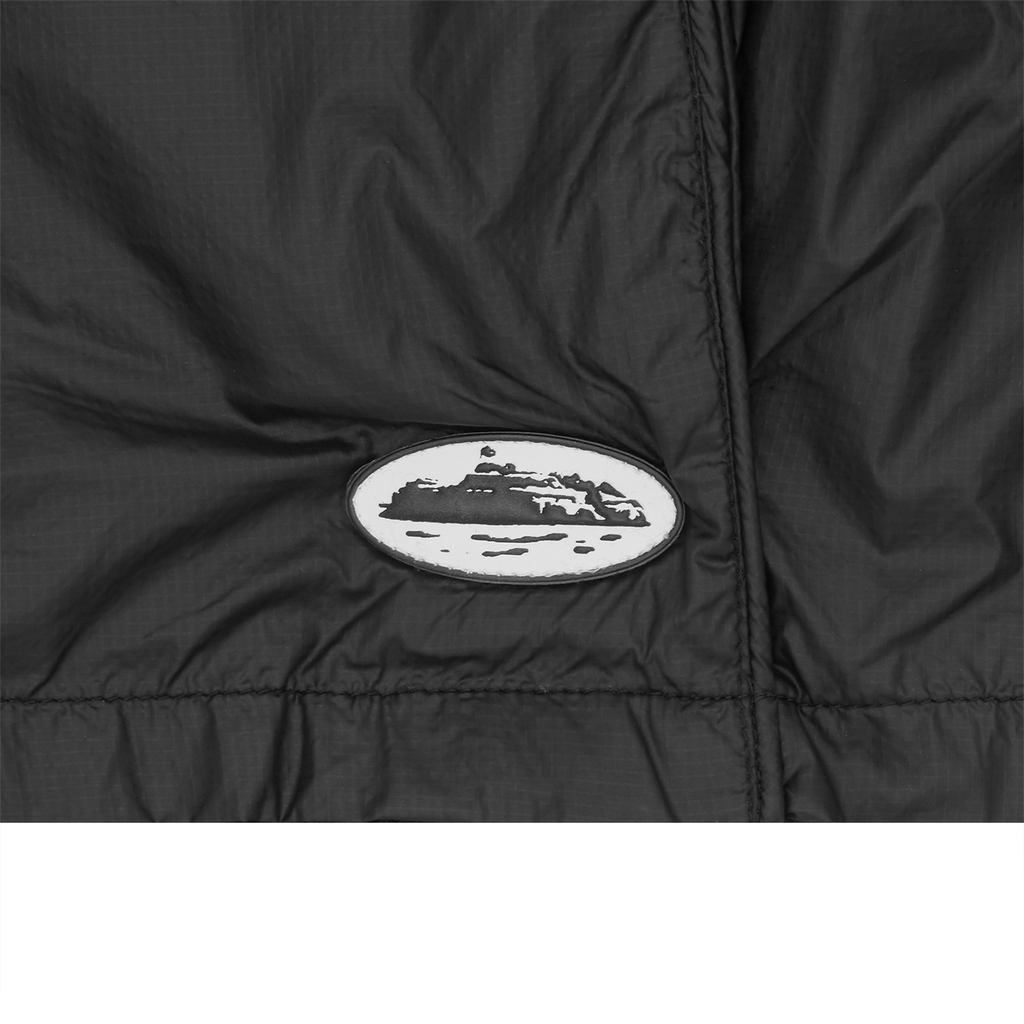 ALCATRAZ NYLON PATCH SHORT [BLACK]