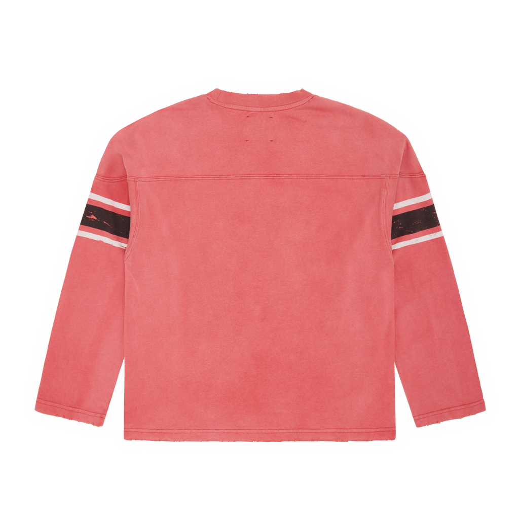 ATHLETICS HEAVYWEIGHT LS TOP [RED]
