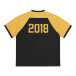 ALCATRAZ EAGLE RAGLAN TEE [BLACK/YELLOW]