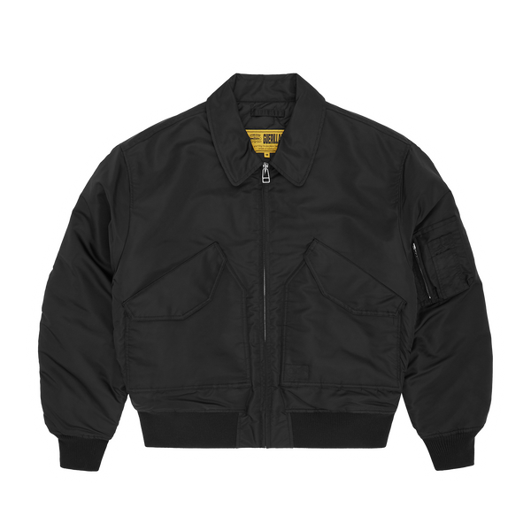 ALCATRAZ BOMBER JACKET [BLACK]