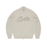 ALLSTARZ KNIT ZIP UP [BONE]