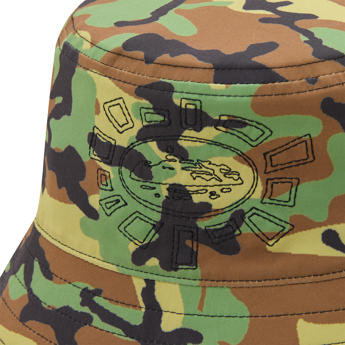 ALWEIZ REVERSIBLE BUCKET HAT [CAMO]