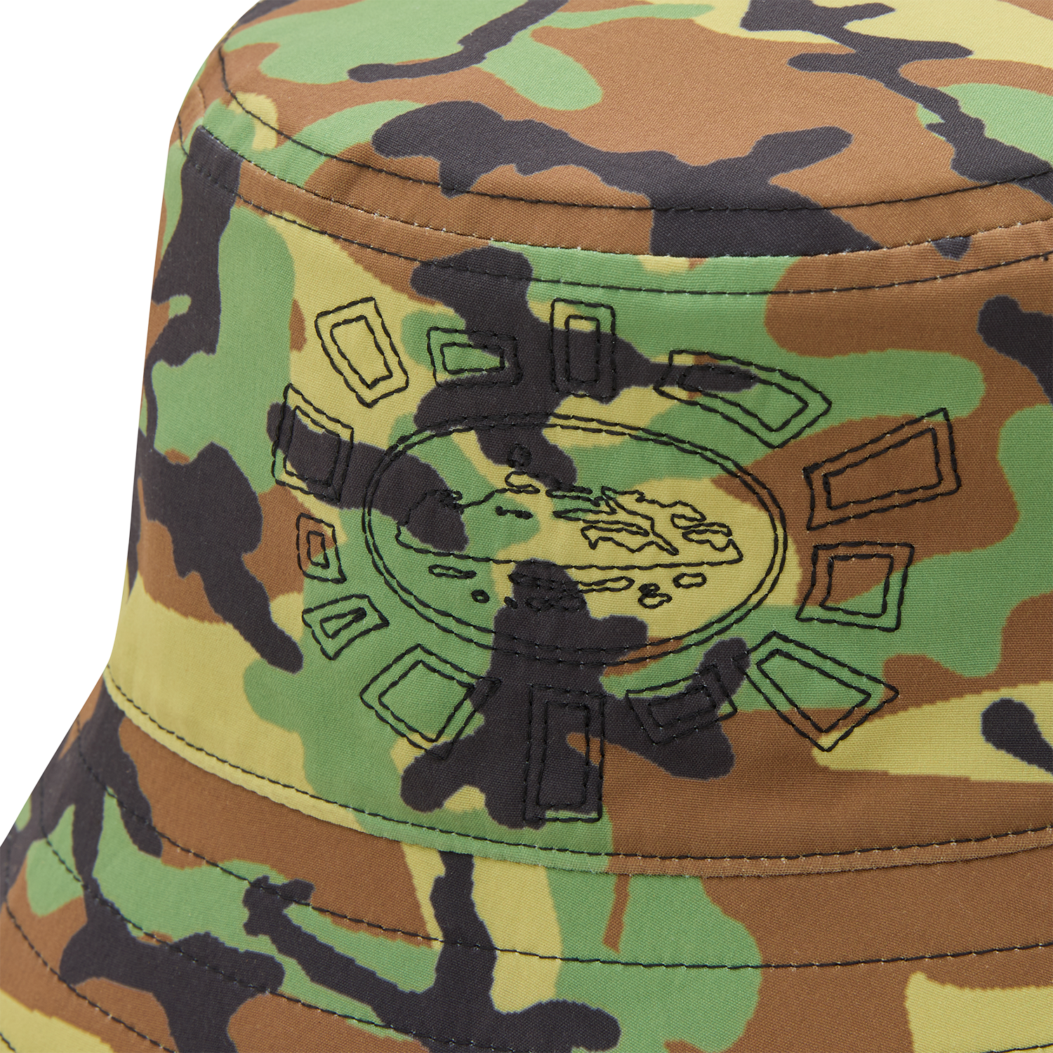 ALWEIZ REVERSIBLE BUCKET HAT [CAMO]