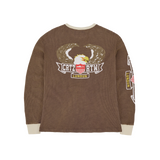 DIPSET WAFFLE LONGSLEEVE [WASHED BROWN]