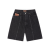 C-STAR DENIM SHORTS [BLACK]