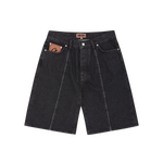 C-STAR DENIM SHORTS [BLACK]
