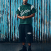 OPEN MESH PANEL JERSEY [FOREST GREEN]