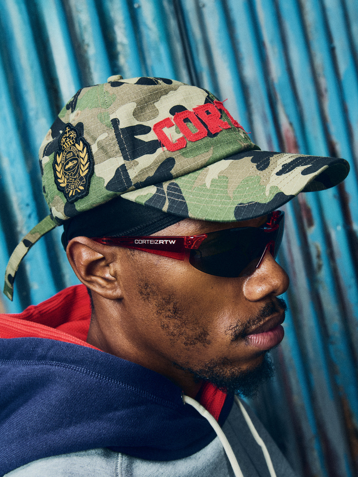 EMBLEM RIPSTOP CAP [WOODLAND CAMO]