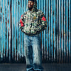 EMBLEM RIPSTOP JACKET [WOODLAND CAMO]