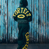 LUNDUN STITCH OPEN HEM SWEATPANT [FOREST / YELLOW]