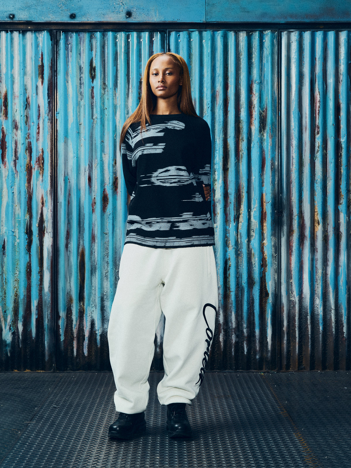 MOTION WAFFLE THERMAL [BLACK]