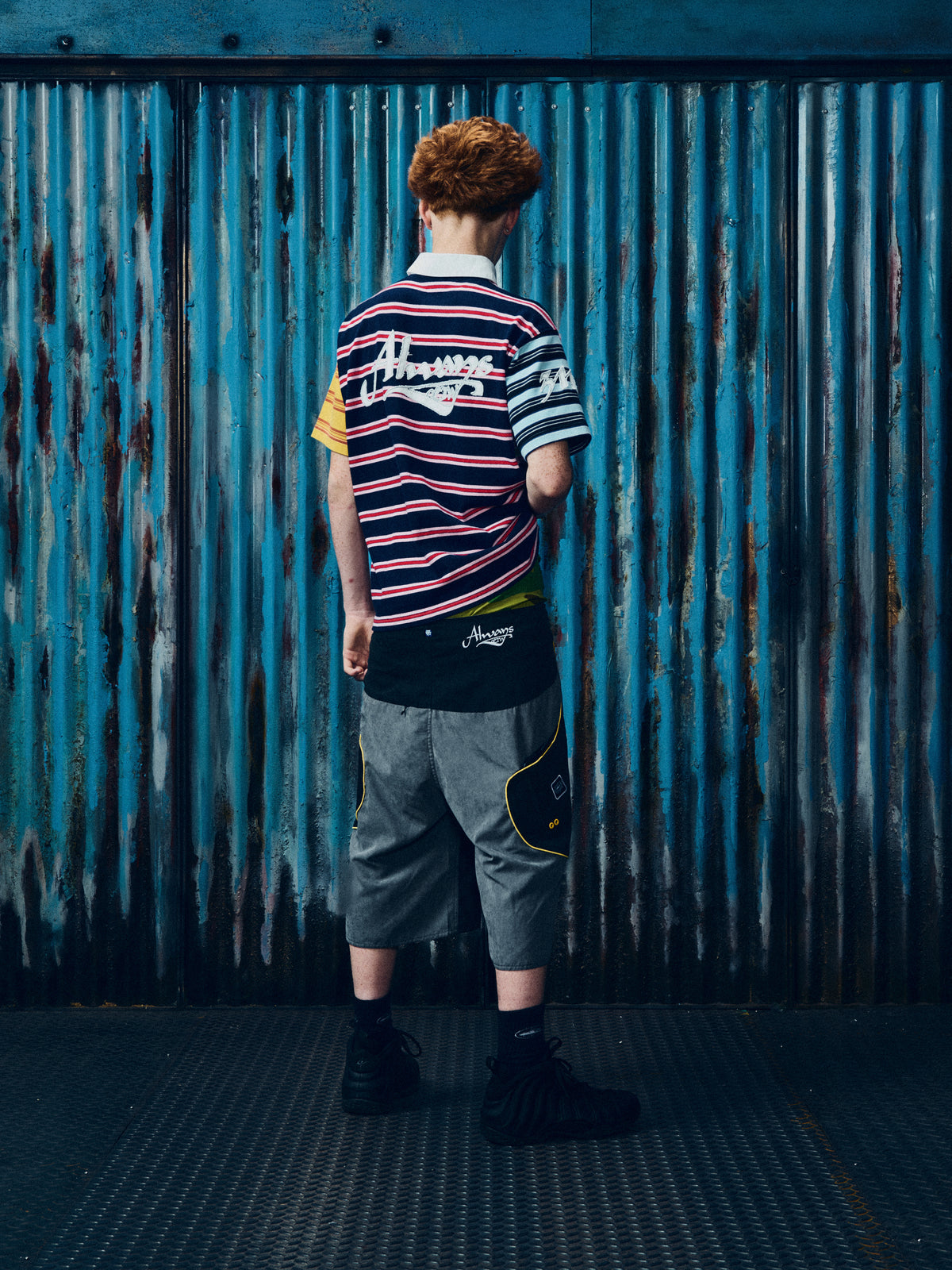 ALWEIZ BOARD SHORT [BLACK]