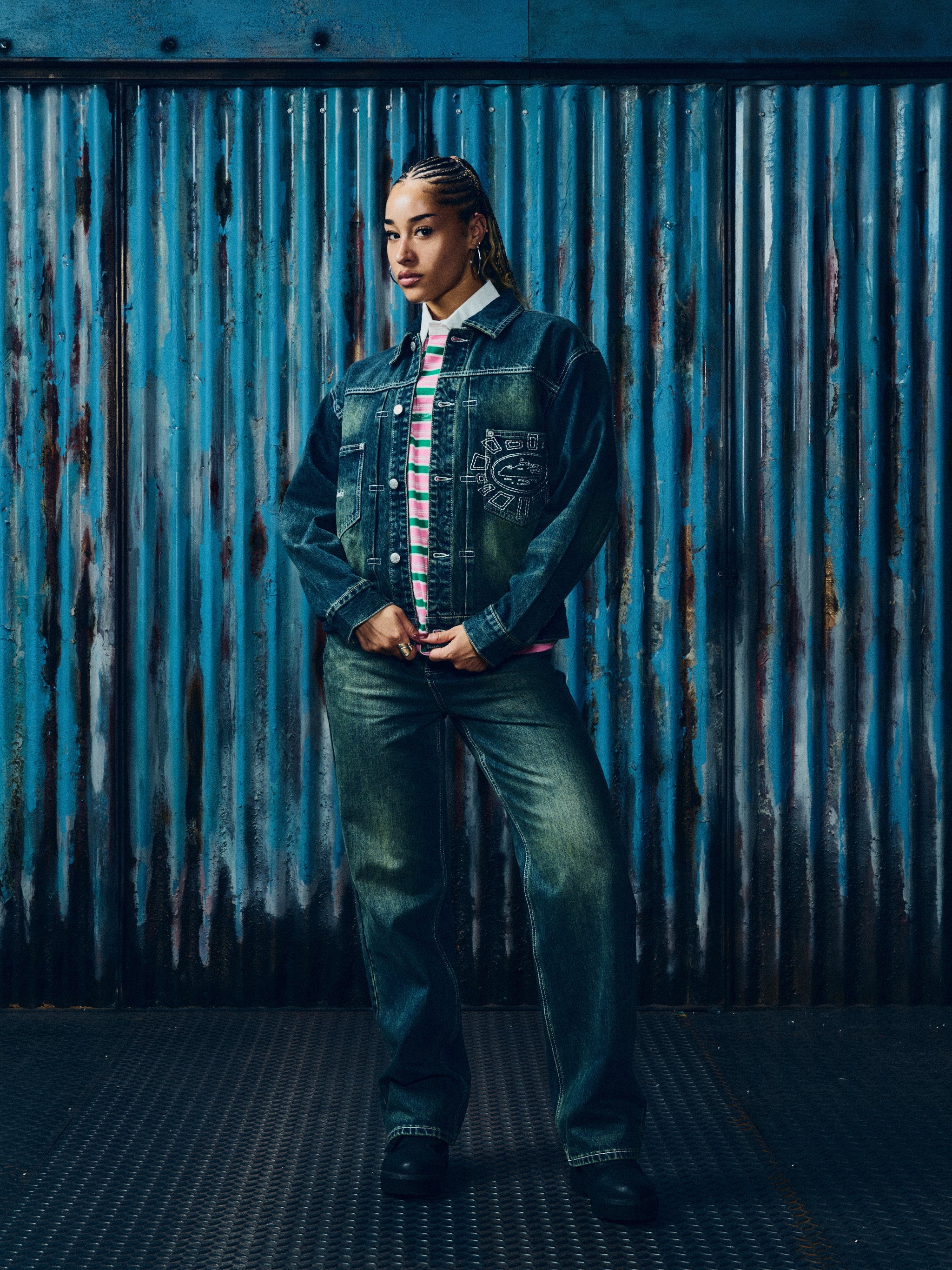 ALWEIZ DENIM JACKET [VINTAGE INDIGO]