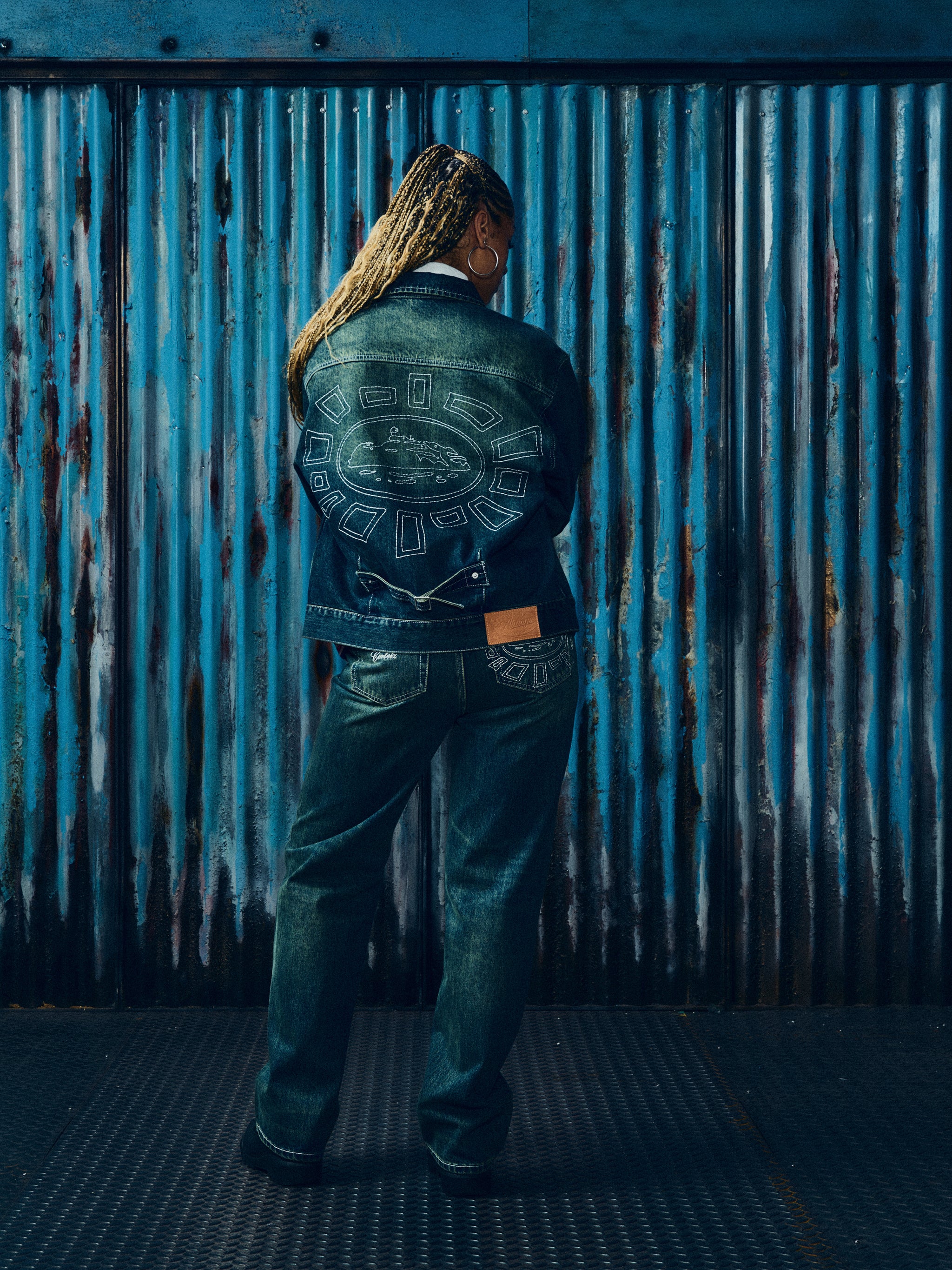 ALWEIZ DENIM JACKET [VINTAGE INDIGO]