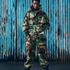 MINI ISLAND ZIP HOODIE [WOODLAND CAMO]