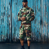 MINI ISLAND CREWNECK [WOODLAND CAMO]