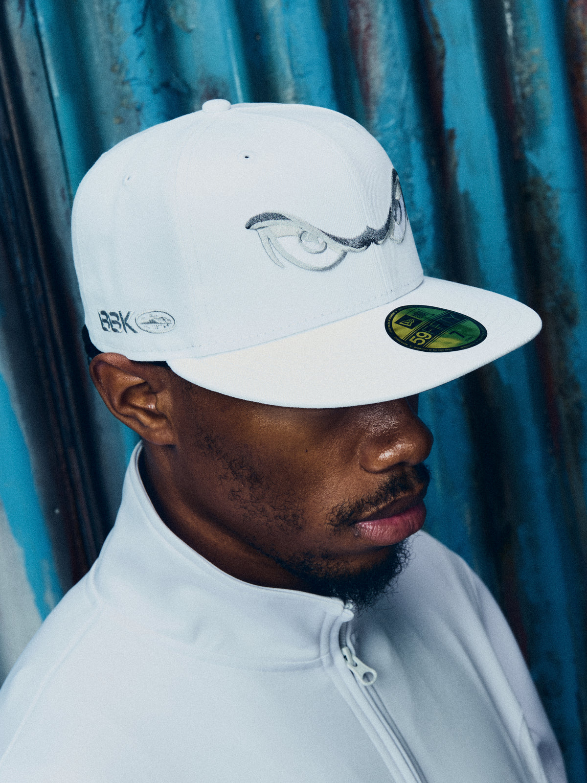 BBK STORM NEW ERA 59FIFTY FITTED CAP [WHITE]