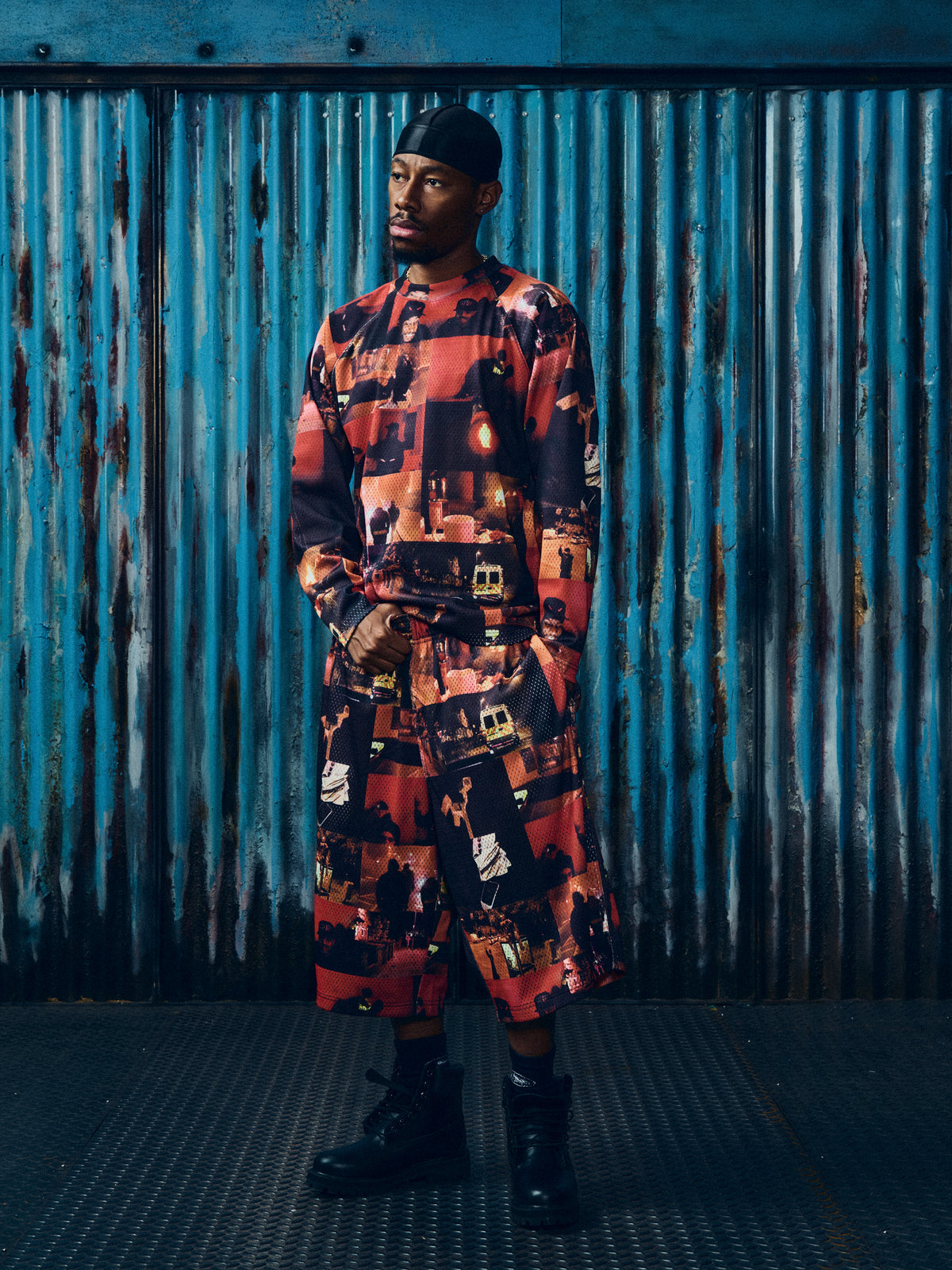 IT AIN'T SAFE MESH JERSEY [MULTI]