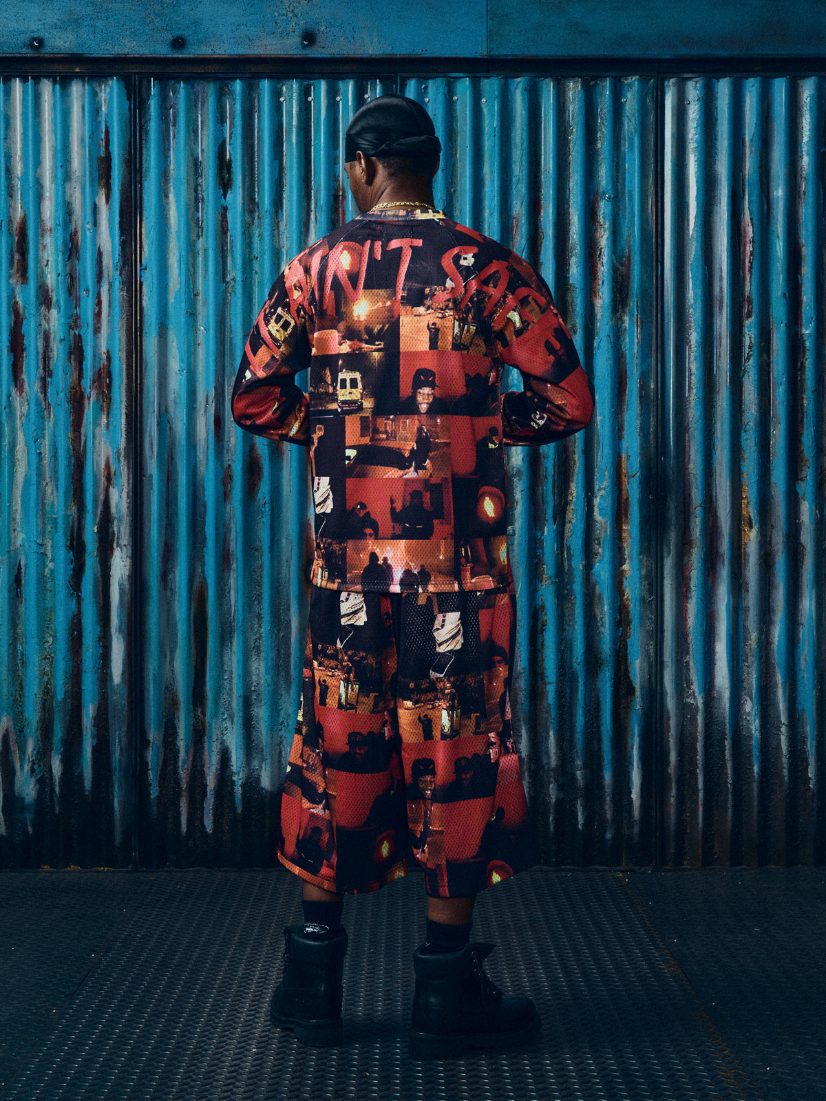 IT AIN'T SAFE MESH JERSEY [MULTI]