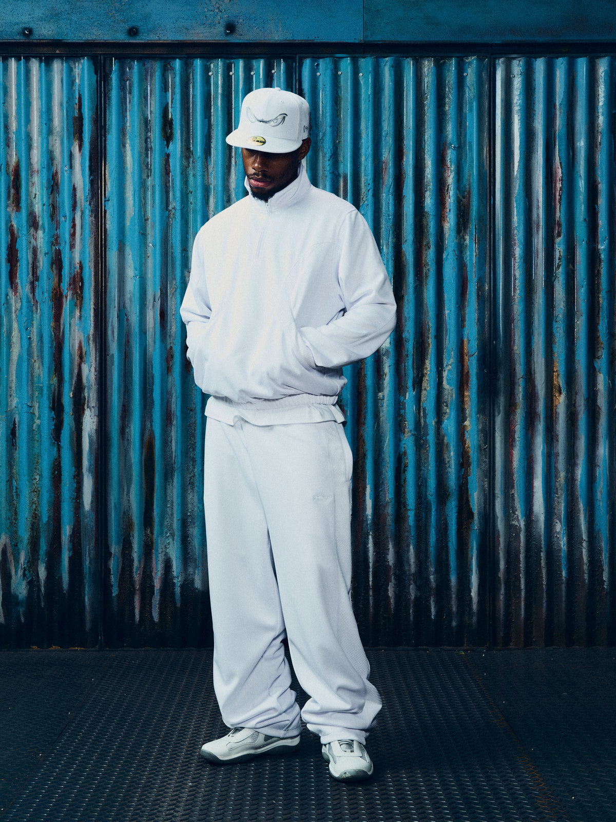 BBK STORM NEW ERA 59FIFTY FITTED CAP [WHITE]