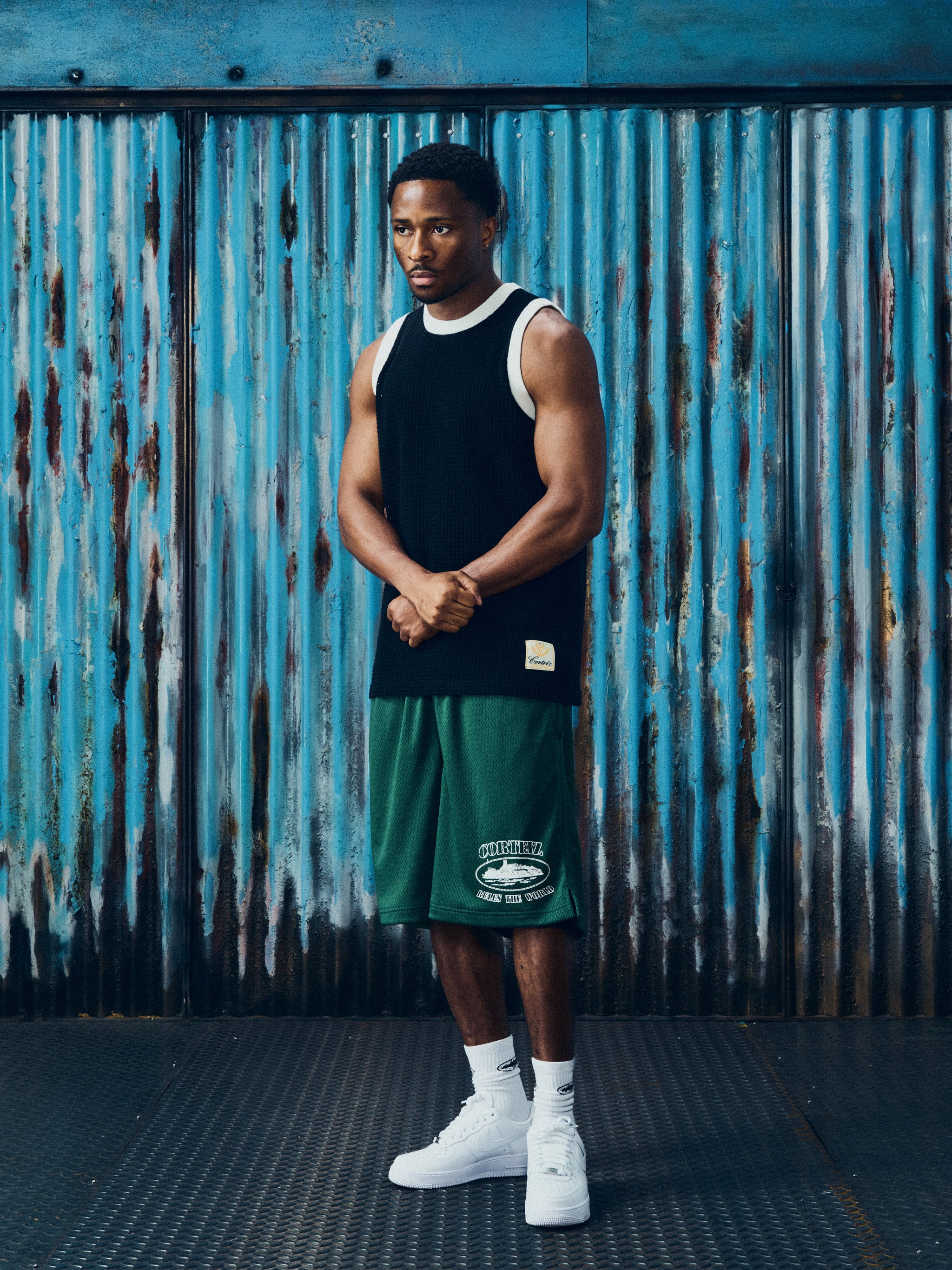 OG ALCATRAZ MESH SHORT [FOREST GREEN]