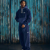 HMP CONTRAST HOODIE [NAVY]
