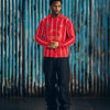 MONDE KNIT LS JERSEY [RED]