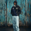 SHIELD CREST TWILL JACKET [BLACK]