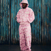 ISLAND PUFF PRINT ZIP HOODIE [PINK TIGER CAMO]