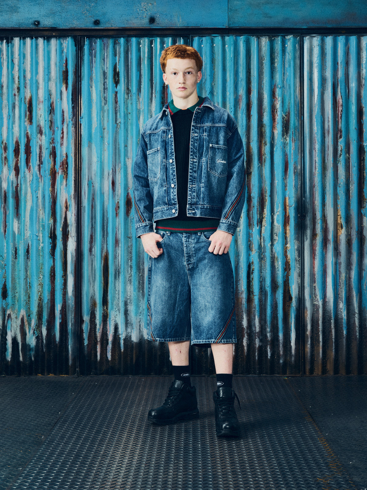 SAVOY DENIM JACKET [CHALK WASH]