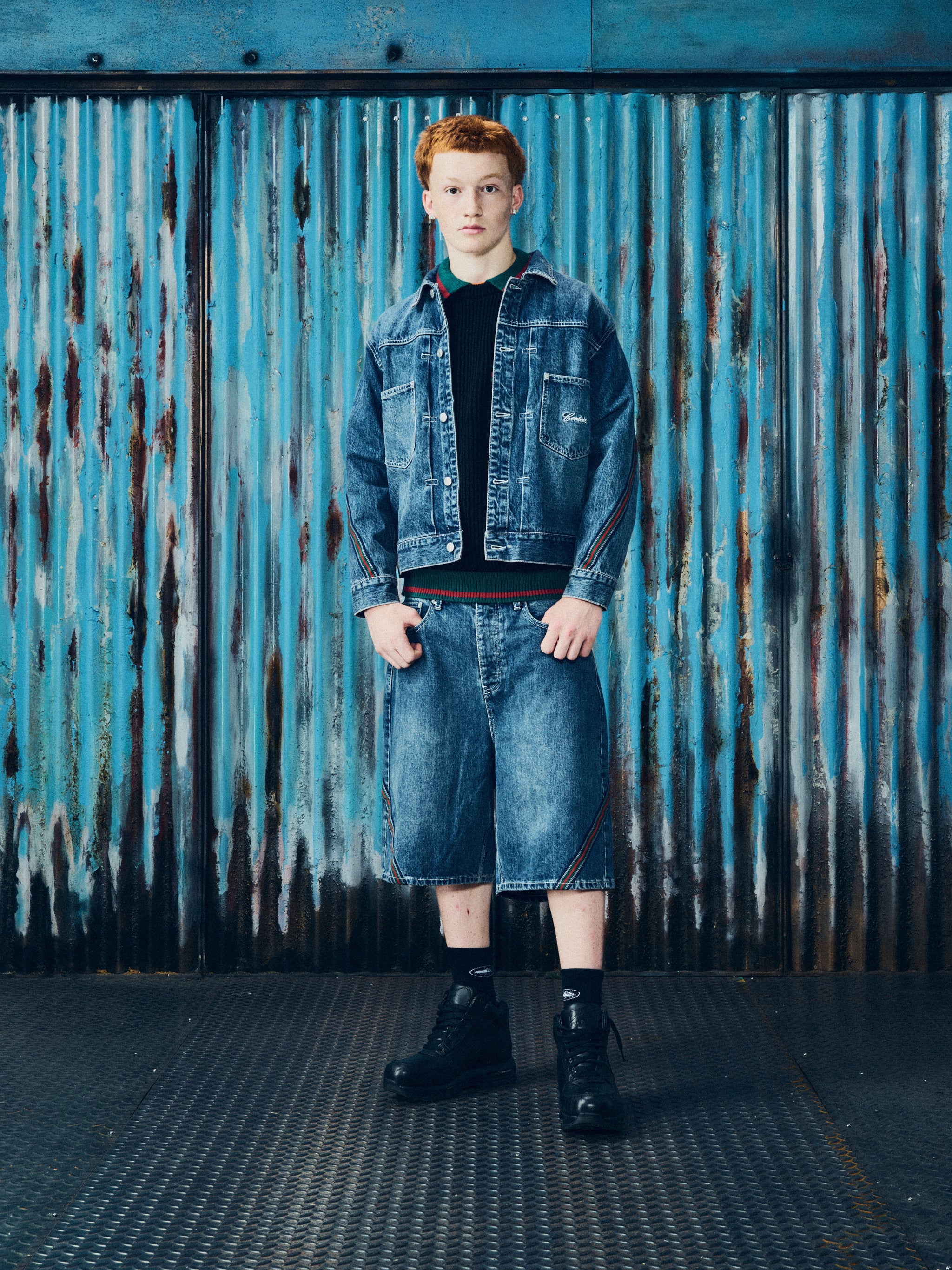 SAVOY DENIM JACKET [CHALK WASH]