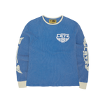 GASOLINA WAFFLE LONGSLEEVE [BLUE]