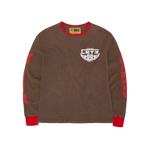 GASOLINA WAFFLE LONGSLEEVE [BROWN]