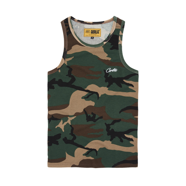 MENS ALLSTARZ TANK TOP [WOODLAND CAMO]