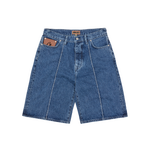 C-STAR DENIM SHORTS [FADED BLUE]
