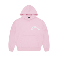 COLLY ARCH ZIP HOODIE [PINK]