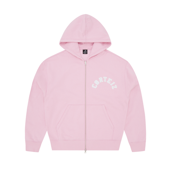 COLLY ARCH ZIP HOODIE [PINK]