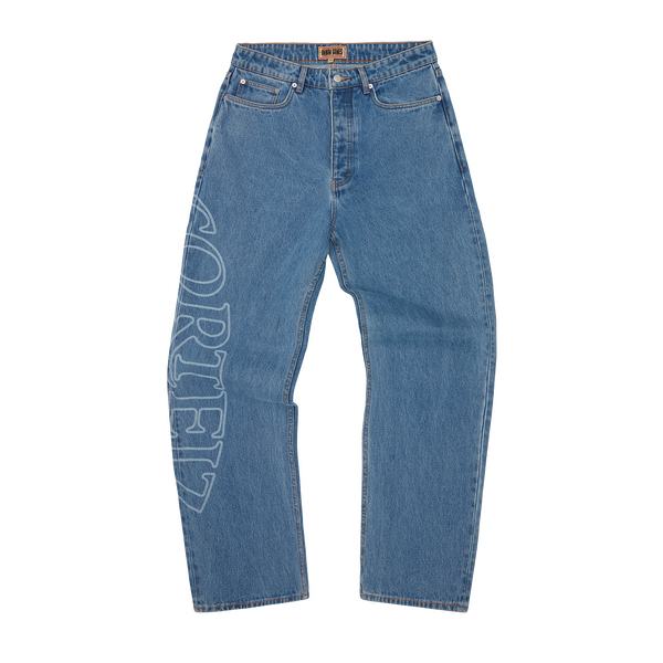 SUPERIOR ROYALE DENIM JEANS [WASHED BLUE]