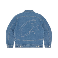 C-STAR DENIM TRUCKER JACKET [WASHED BLUE]