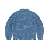 C-STAR DENIM TRUCKER JACKET [WASHED BLUE]