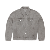 C-STAR DENIM TRUCKER JACKET [GREY]