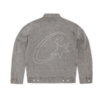 C-STAR DENIM TRUCKER JACKET [GREY]