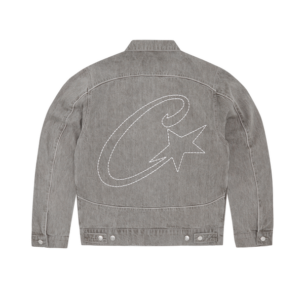 C-STAR DENIM TRUCKER JACKET [GREY]