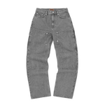 EMBOSSED C-STAR DENIM WORK PANT [GREY]