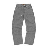 EMBOSSED C-STAR DENIM WORK PANT [GREY]