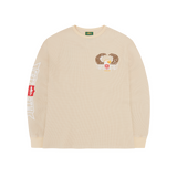 DIPSET WAFFLE LONGSLEEVE [CREAM]